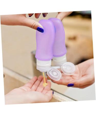 minkissy 4 Travel Shampoo Bottle Refillable Lotion Container Refillable Lotion Bottle Empty Travel Tube Small Shampoo Dispenser Empty Shampoo Tube Toiletries Dispenser Travel Size Portable - Buy Online on GoSupps.com