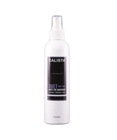 Calista Duet Prep and Post Multi-Use Non Aerosol Hairspray  Flexible Hold Volumizing Texture Spray for All Hair Types  7.5 oz