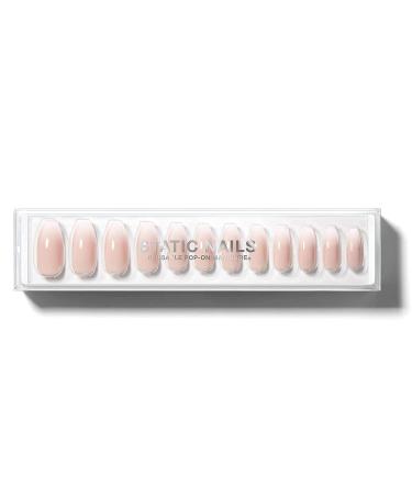 Static Nails Pop-On Manicure Set | Non-Damaging Glue-On Nails | Mademoiselle Long Coffin | Nail Set with Static Nail Glue - Buy Online on GoSupps.com