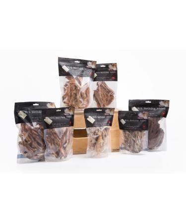 100% Canadian Rabbit Ears Treats for Dogs 1lb Approx 120 Pieces Single Ingredients with Nothing Added