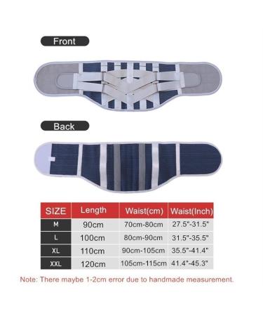 Lumbar Back Support Belt with Removable Double Pull Strap Disc Herniation Orthopedic Waist Support Brace Breathable Spinal Decompression Belt for Lower Back Pain Relief (Color : Blue Size : M) Blue Large - Buy Online on GoSupps.com
