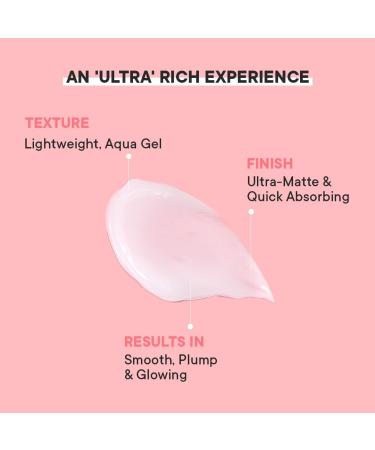 Que_nch Ultra Light Moisturizer | 2% Niacinamide Cherry Blossom & Pearl Extracts | Brightening Anti-Aging Formula | Made in Korea | 50ml | All Skin Types - Buy Online on GoSupps.com