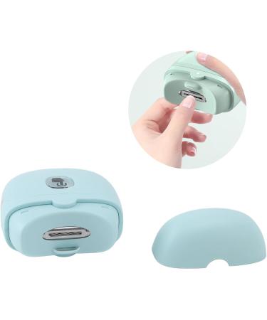 Electric Nail Clipper with Automatic Fast Trimming Safety Alloy Cutter for Elderly Children Tea Green - Buy Online on GoSupps.com