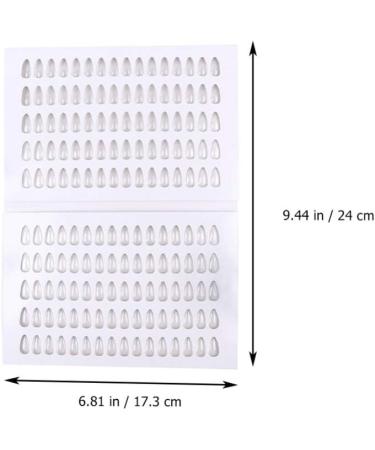 Minkissy Manicure Tools Nail 160 Colors Nail Color Chart Display Nail Polish Color with 160 Tips Nail Art Salon Set Color Display Chart Book Manicure Tools Nail - Buy Online on GoSupps.com