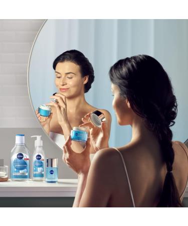 NIVEA Hydra Skin Effect Wake-Up Day Gel - Lightweight Hyaluronic Acid Moisturizer for 72H Hydration - 50ml - Buy Online on GoSupps.com