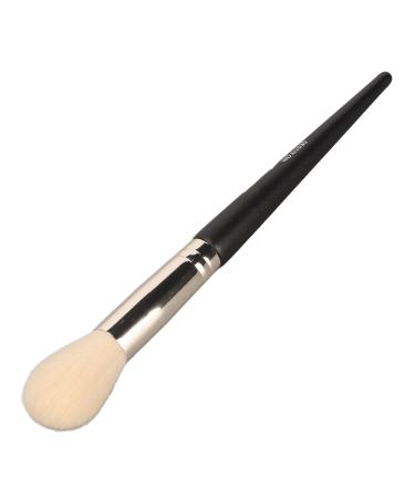 Dense Round Head Blush Brush for Makeup Portable and Lightweight Strong Powder Grip Even Coloring Ideal for Makeup Artists and Women with Travel Bag