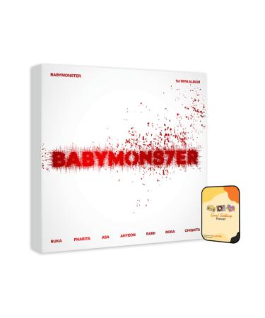 BABYMONS7ER BABYMONSTER Album Photobook ver +Pre Order Benefits+BolsVos K-POP Inspired Freebies (1st Mini Album)