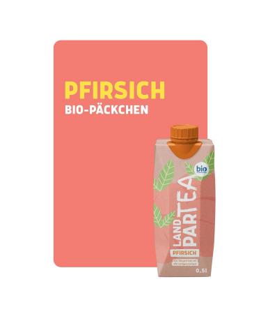 Buy Landartea Peach Bio Tea | Landpark | 1.2 x 0.5L Tetra Pak | No Carbon Dioxide | Refreshing Peach Iced Tea | Eco-Friendly Packaging | International Shipping Available - Buy Online on GoSupps.com