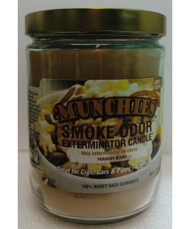 Smoke Odor Exterminator Candle - 13oz Munchies Scent - International Shipping Available - Buy Online on GoSupps.com
