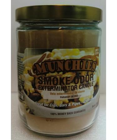 Smoke Odor Exterminator 13oz Jar Candle Munchies one Pack.