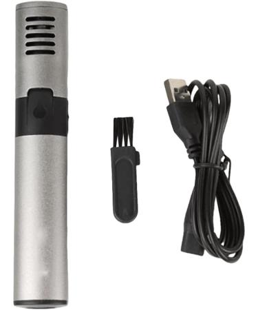 Nose Hair Trimmer - Rechargeable Stainless Steel Electric Nostril Cleaner for Men & Women | Portable & Effective Hair Shaving - Buy Online on GoSupps.com