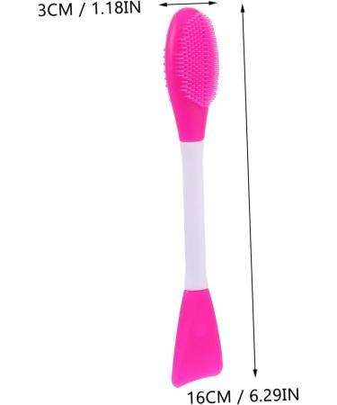 minkissy 1 Film Stick Set Brush Brush Cosmetic Brush Double-head Brush Skin Care Brush Skin Care Beauty Tool Multifunctional Silicone Brush Portable Brush Purple Plastic - Buy Online on GoSupps.com