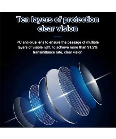 DPKSML Autozoom Reading Glasses - Adjustable Anti-Blue Light Glasses for Men & Women - Portable 3PCS Set - Buy Online on GoSupps.com