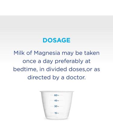 Phillips' Milk of Magnesia Overnight Relief of Occasional Constipation Liquid Laxative Original 26 Fl Oz Bottle - Pack of 4 - Buy Online on GoSupps.com