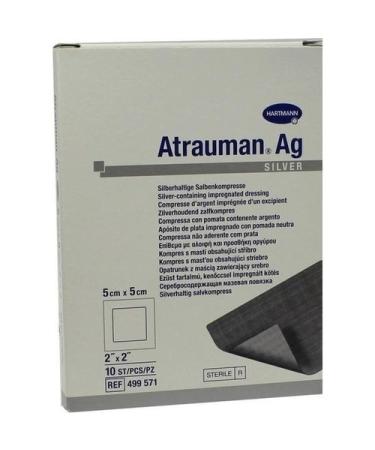 ATRAUMAN Ag 5x5 cm sterile compresses 10 pcs
