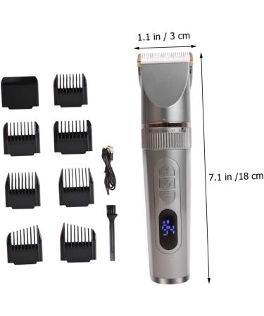 Ipetboom Rechargeable Hair Clipper 1 Set Hair Clipper Electric Mens Electric for Men Shaving Beard Trimmer Professional Clippers for Barbers Hair Household Man USB Hair Clipper - Buy Online on GoSupps.com