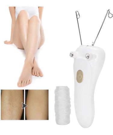 Buy Electric Thread Epilator - Painless Hair Remover for Women | USB Charged Gold Face & Body Hair Removal - Buy Online on GoSupps.com