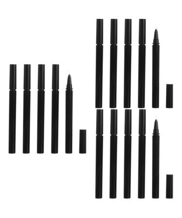 Didiseaon Didiseaon 9 Pcs Liquid Eyeliner Container Black Eye Liner Container Empty Mascara Tube and Makeup Supplies Black Eyeliner Pencils Refill