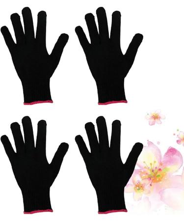 2 Sets 4pcs Silicone Mitts Grill Glove Bumps Heat Proof Glove Hairdressing Tool Heating Hair Curler As Shownx2pcs 21.5X12.2 cmx2pcs - Buy Online on GoSupps.com