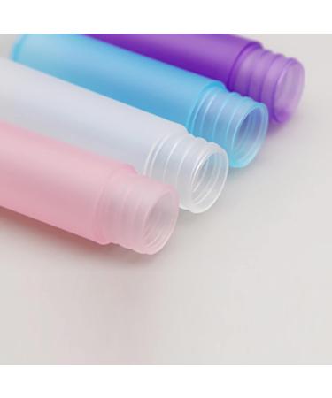 Zeoabsy 10pc Empty 3ml Matt Transparent Spray Bottles - Fine Fog Pumps & 2x Funnels for Water & Alcohol - Ideal for Perfume Travel Kits - Buy Online on GoSupps.com