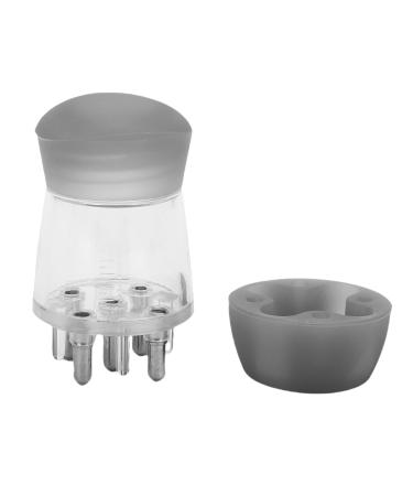 Aoresac Applicateur D'huile Capillaire Applicateur de Cuir Chevelu Bille Roulante Peigne Bille Roulante pour Stimuler la Circulation Distribution de Liquide Propre et Efficace avec Transparente