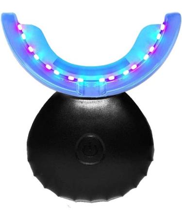 32LED Inductive Charging Teeth Whitening System - Accelerated Bleaching Trays Kit with 32 LED Lights (Black) - Buy Online on GoSupps.com