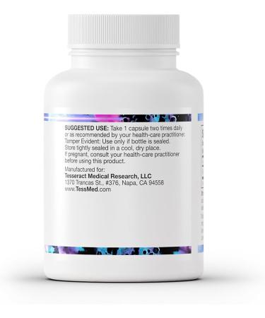 Tesseract RLA Pro SR Lipoic Acid Supplement 60 Capsules Sustained-Release R-Lipoic Acid Boosts Mitochondrial & Cellular Energy Amino Acid Metabolism Support Hypoallergenic - Buy Online on GoSupps.com