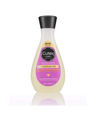 Cutex Moisture-Rich Nail Polish Remover with Sweet Almond and Jojoba Oil  6.7 fl. oz.