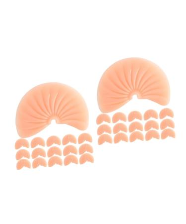 Abaodam 48 Pcs Imitation Chocolate Chips Fake Chocolate Multi-function Chocolate Model Chocolate Bar Maker Chocolate Decor Faux Dessert Chocolate Props Pvc Pink Little Vacation Bulk