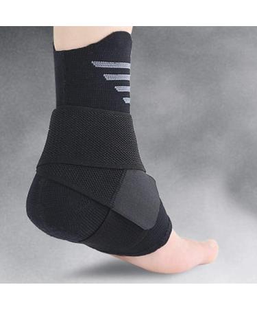 Buy Elastic Ankle Wrap & Support Sleeve for Women | Sports Ankle Brace & Plantar Socks - Perfect for Basketball & Heel Pain Relief - Buy Online on GoSupps.com