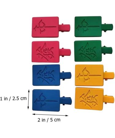 Beaupretty Metal Barrettes Pairs mahjong hairpin vintage headwear novelty barrettes creative barrettes medium clips bobby hairpins new year party favor charms bang clip girl - Buy Online on GoSupps.com