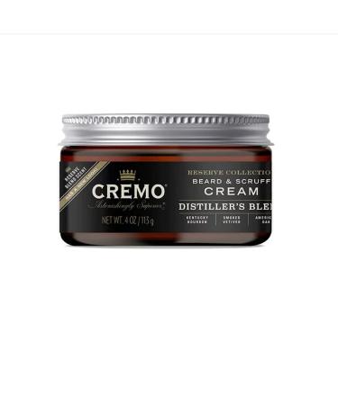 Cremo Reserve Collection Beard & Scruff Cream - Distiller's Blend 4 oz | Moisturizing Grooming Product - Buy Online on GoSupps.com
