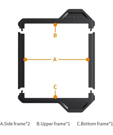 K&F Concept Nano-X Pro Square Filter Protect Frame - 100x100mm - Buy Online on GoSupps.com