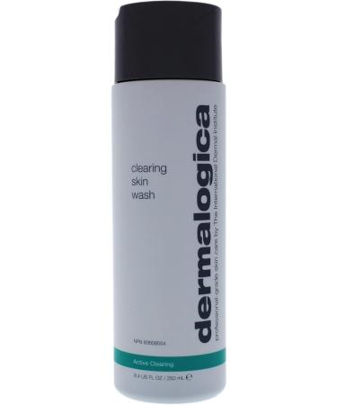 Dermalogica Clearing Skin Wash 250ml - Foaming Prebiotic Cleanser for Clear & Radiant Skin Prevents Future Breakouts For Normal Combination And Oily Skin - Buy Online on GoSupps.com