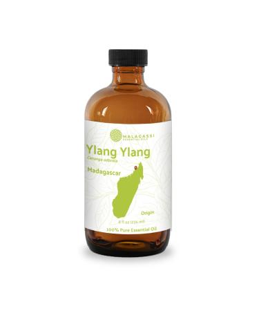 Ylang Ylang Essential Oil - Direct from Malagassi Essential Oils - Pure Essential Oils for Diffusers for Home | 100% Pure Therapeutic Grade 8oz