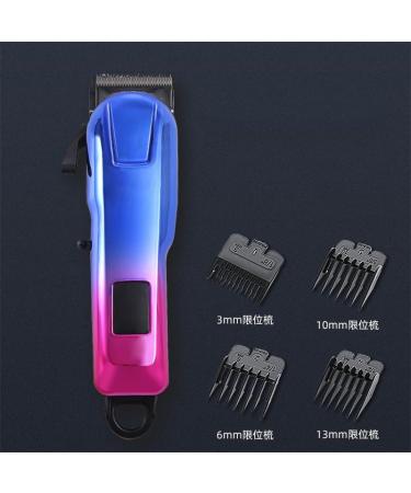 Intelligent Electric Hair Clipper with Digital Display - Premium Blue Hair Clipper for Perfect Cuts | Ship Worldwide - Buy Online on GoSupps.com