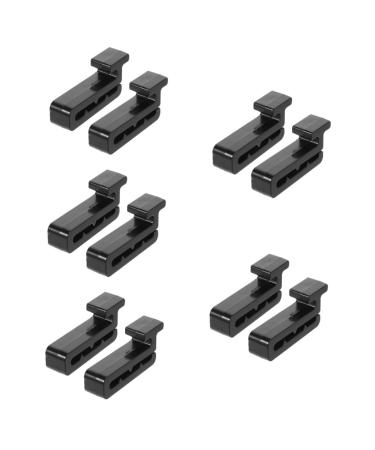 Minkissy 5 pairs hook for helmmask ski helmet accessories ski helmet mask clip bicycle stands for bicycles Bicycle holder ear protector Skim mask mask holder for bicycle helmets