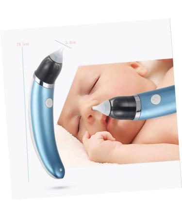 Electric Nasal Aspirator for Babies - ToddMomy Newborn Nose Cleaner Tool in Blue - Buy Online on GoSupps.com