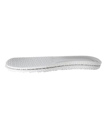 Shock Absorbing Breathable Insoles Men Women 2 Pack Comfort and Support Sports (37-38)