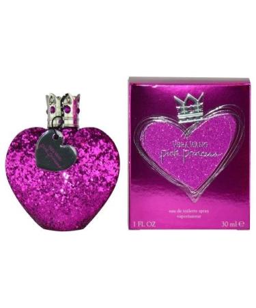 Vera Wang Pink Princess by Vera Wang Eau De Toilette Spray 1 oz for Women Pink Guava Waterlily Apricot Blossom Vanilla Sandalwood Musk 1 Ounce