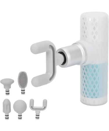 Portable Deep Tissue Massage Gun - Adjustable Speed Pain Relief - Upgrade Percussion Muscle Massager (Transparent Green) - Buy Online on GoSupps.com