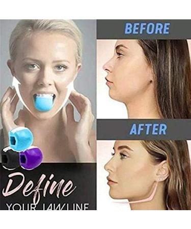 Jaw Trainer & Exerciser Set - 3 Pieces for a Beautiful Jawline | International Shipping Available - Buy Online on GoSupps.com