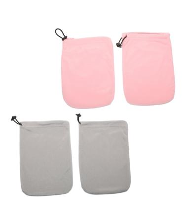 minkissy 2 Pairs Wax Thermal Insulation Gloves Moisturizing Gloves Socks Paraffin Wax Booties Cracked Heel Socks Wax Gloves Paraffin Bath Mitt Spa Plush Moisturizing Socks Work Hand