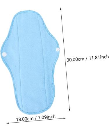 CLISPEED Cloth Sanitary Pads - 4 Sets 6 Pieces Reusable Polar Fleece Menstrual Pads & Panty Liners for Women - Eco-Friendly - Buy Online on GoSupps.com
