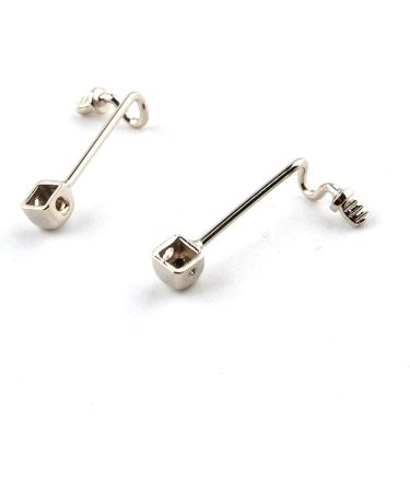 50 Sets Eyeglass Nose Pad & Holder - Stainless Steel Repair Parts for Welding Goggles | Buy Internationally - Buy Online on GoSupps.com