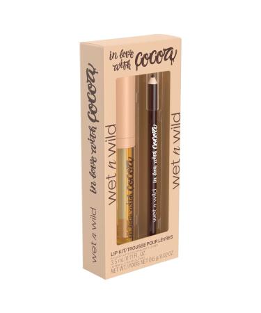 Wet n Wild In Love With Cocoa Lip Kit - Vegan & Cruelty-Free Beauty Set - Buy Online on GoSupps.com