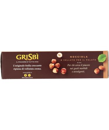  Italian Gourmet E.R. Grisb Nocciola Biscuits stuffed with hazelnut cream Italian cakes 3 x 135 g crispy on the outside and creamy on the inside by Matilde Vicenzi + Gourmet Italian Polpa 400 g - Buy Online on GoSupps.com