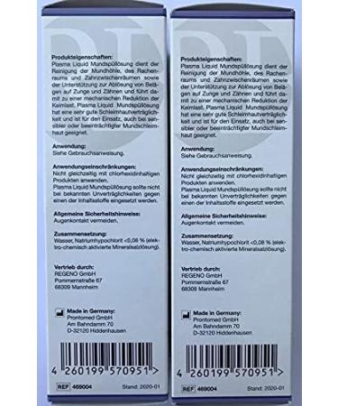  REGENO Plasma Oral Rinse Aid 2 x 250ml - Buy Online on GoSupps.com