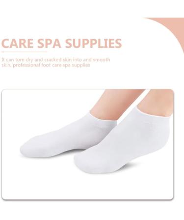 minkissy 8 Pairs Exfoliating Moisturizing Socks Pedicure Foot Care Socks Foot Care for Women Cuticles Socks Moisturizing Foot Masks Cracked Heel Lotion Cosmetic Miss Repair Socks Sebs - Buy Online on GoSupps.com