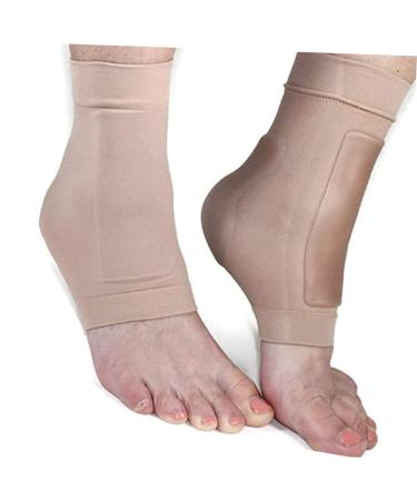 Mobestech 5 Pairs Skate Ankle Guards - Ankle Support Brace & Compression Socks for Men | Foot Protector & Hockey Pad Gel Set - Buy Online on GoSupps.com